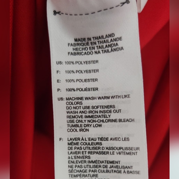 Adidas Red Performance Jersey with Iconic Stripes - Picture 7 of 11